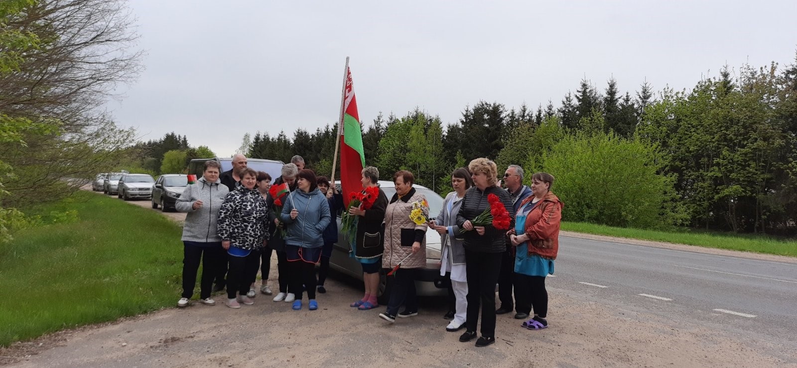 Автопробег «За единую Беларусь и Победу»